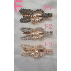 JEPITAN/Hairclip Mutiara KRISTAL FASHION/ Jepit rambut mutiara A15