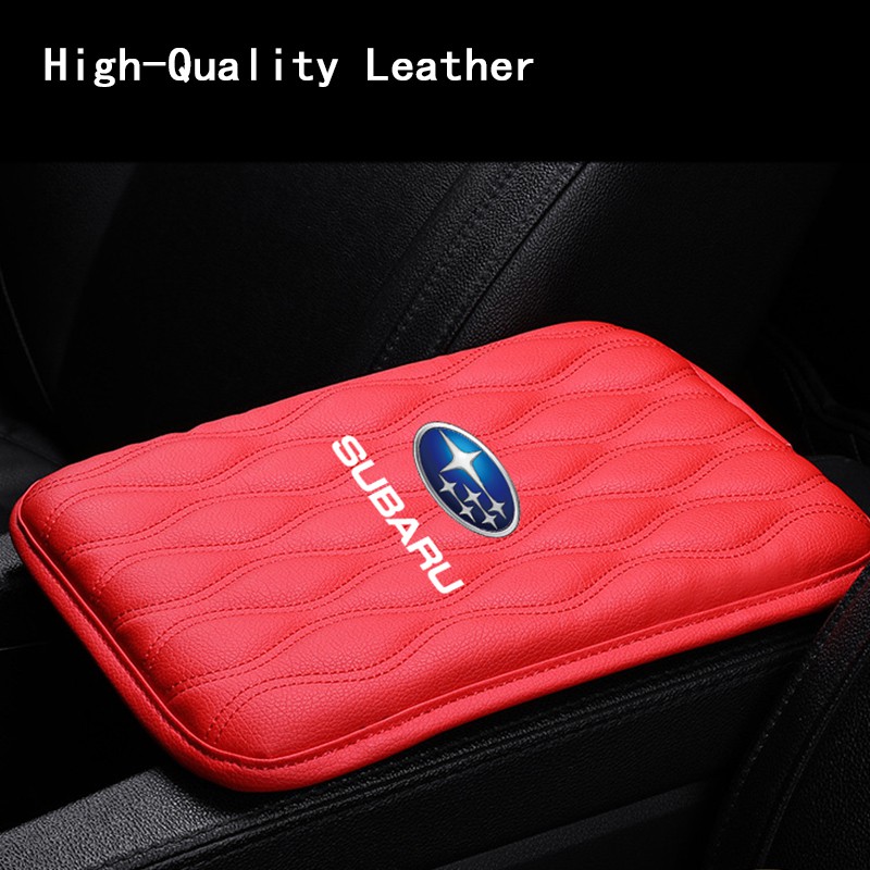 Cover Pelindung Konsol Tengah Mobil Universal Bahan Kulit Tahan Air Untuk Subaru Xv Forester Brz Wrx Sti Levorg Outback