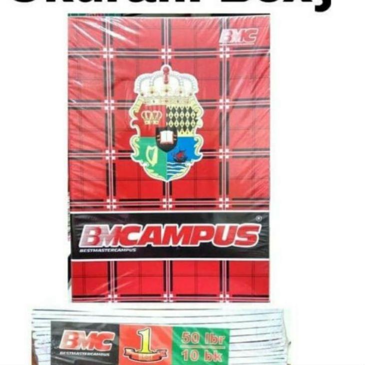 

⚡️Import Terlaris⚡️ Buku Tulis Campus BOXY BESAR BMC NOBEL 50 LEMBAR isi 10 BUKU gas !!