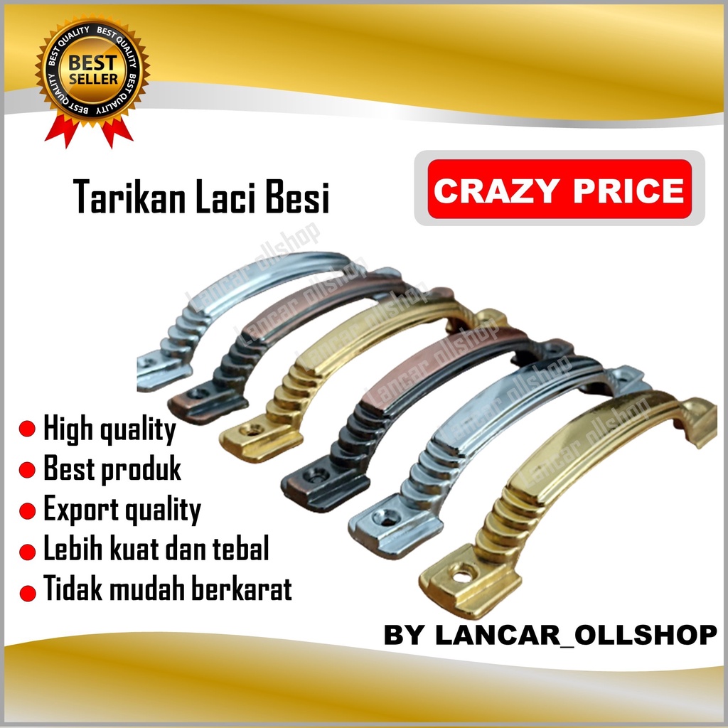 Tarikan Laci Handle Pegangan Gagang Pintu Lemari Jendela Set