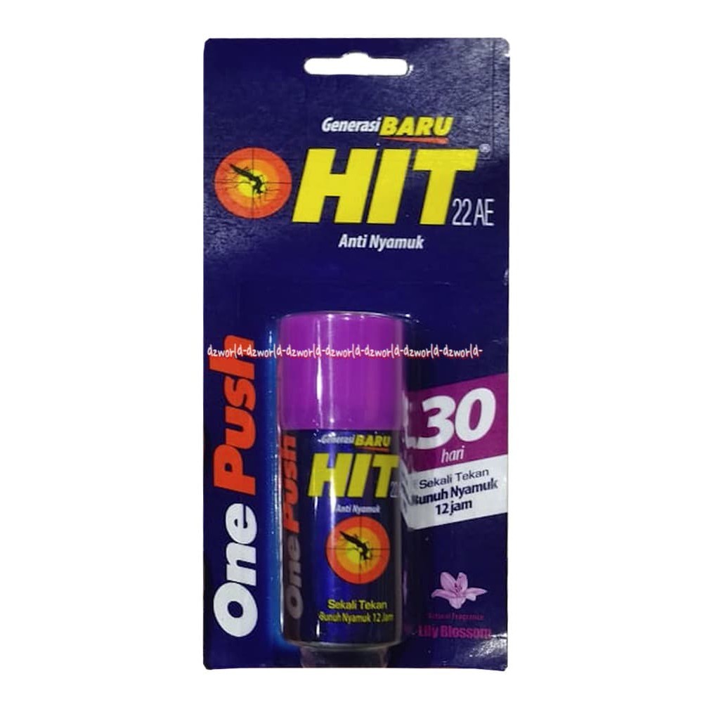Hit One Push anti nyamuk lily bloosom 30hari 25AE 12ml