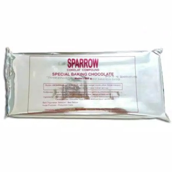 

Sparrow cokelat compound 500gr