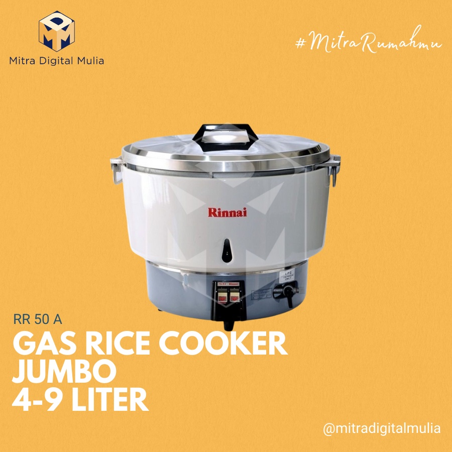 Jual Rinnai RR 50 A Gas Rice Cooker Jumbo Indonesia