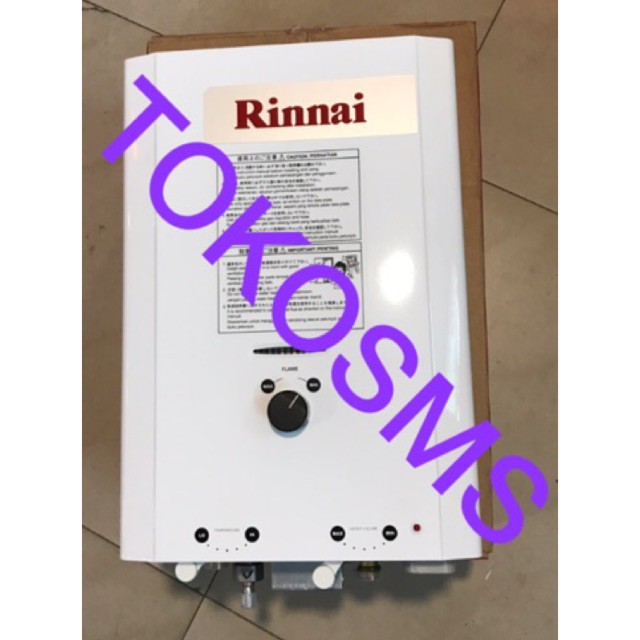 water heater gas rinnai REU-5CFM dan REU5CFM pengganti seri REU-5CFC pemanas reu 5 cfm