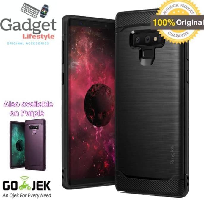 Casing Case HP Samsung Galaxy Note 9 - Original Ringke Rearth Onyx - Lylac Purple
