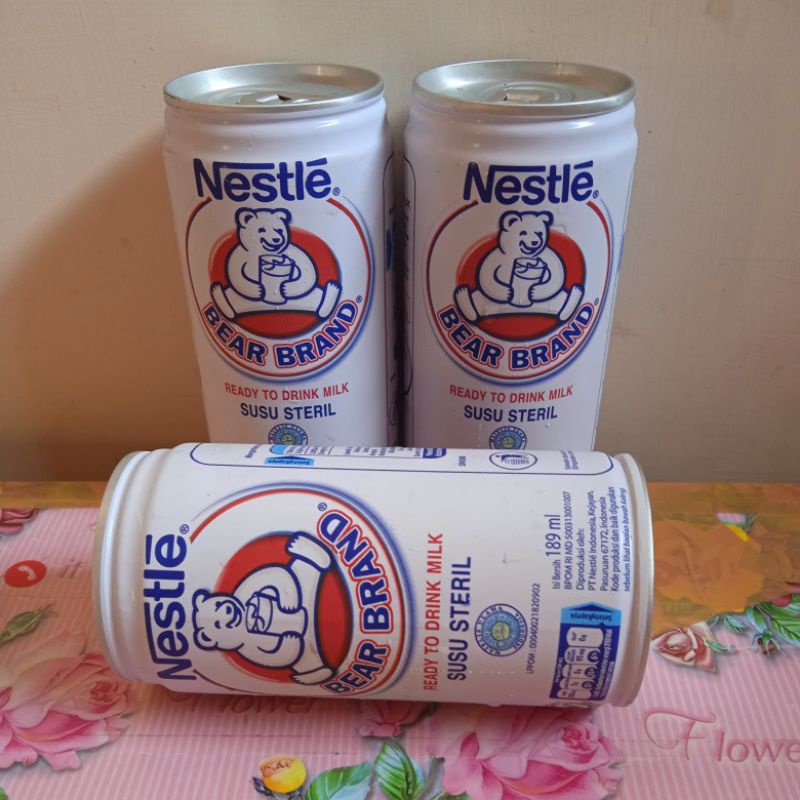 

Susu Steril Bear Brand Nestle 189ml