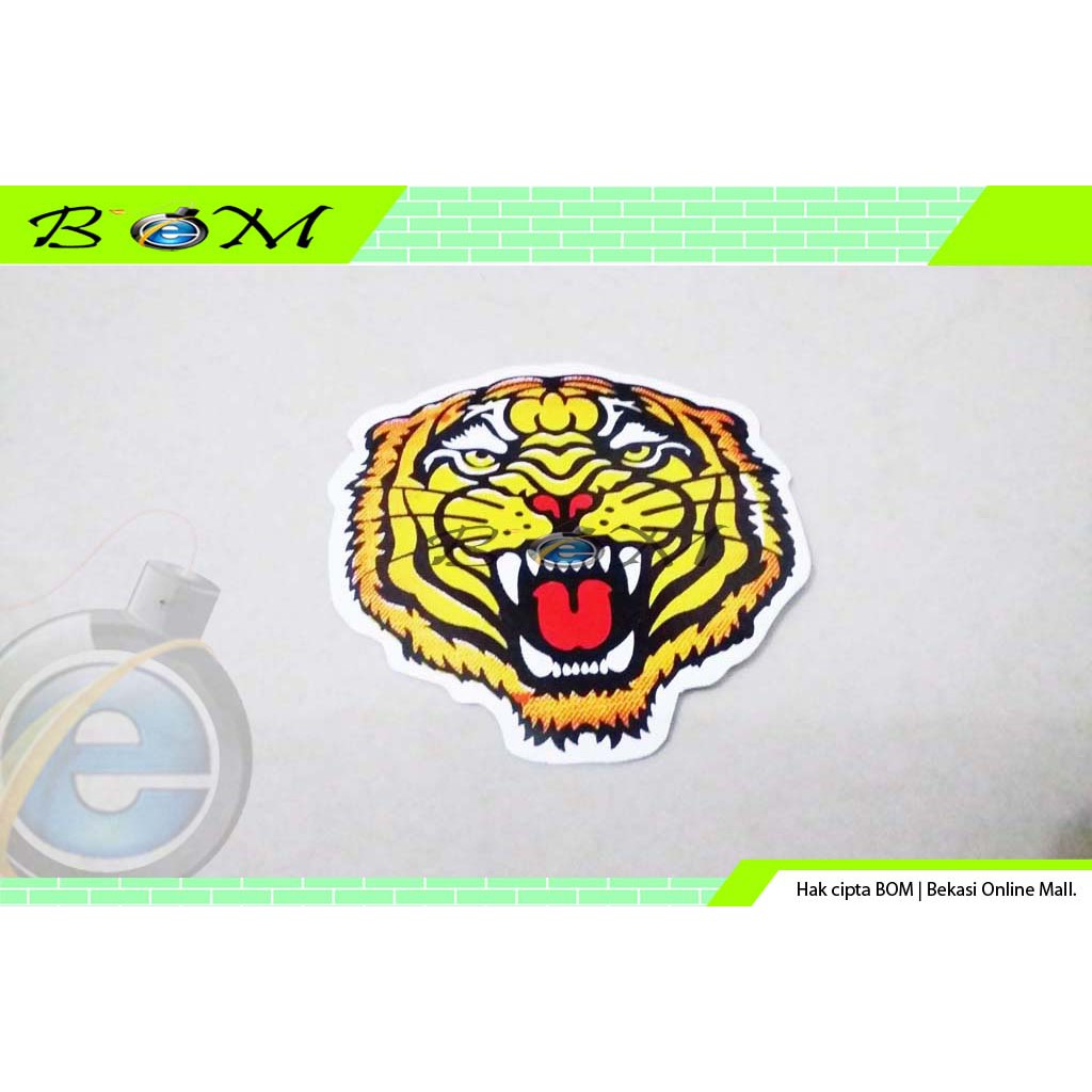 Stiker Sticker Motor Mobil Gambar Macan Tiger Shopee Indonesia