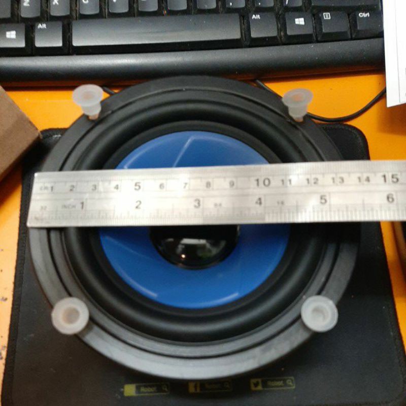 Speaker Elsound 5 Inch 5B BIRU Magnet Besar Bahan Besi Original