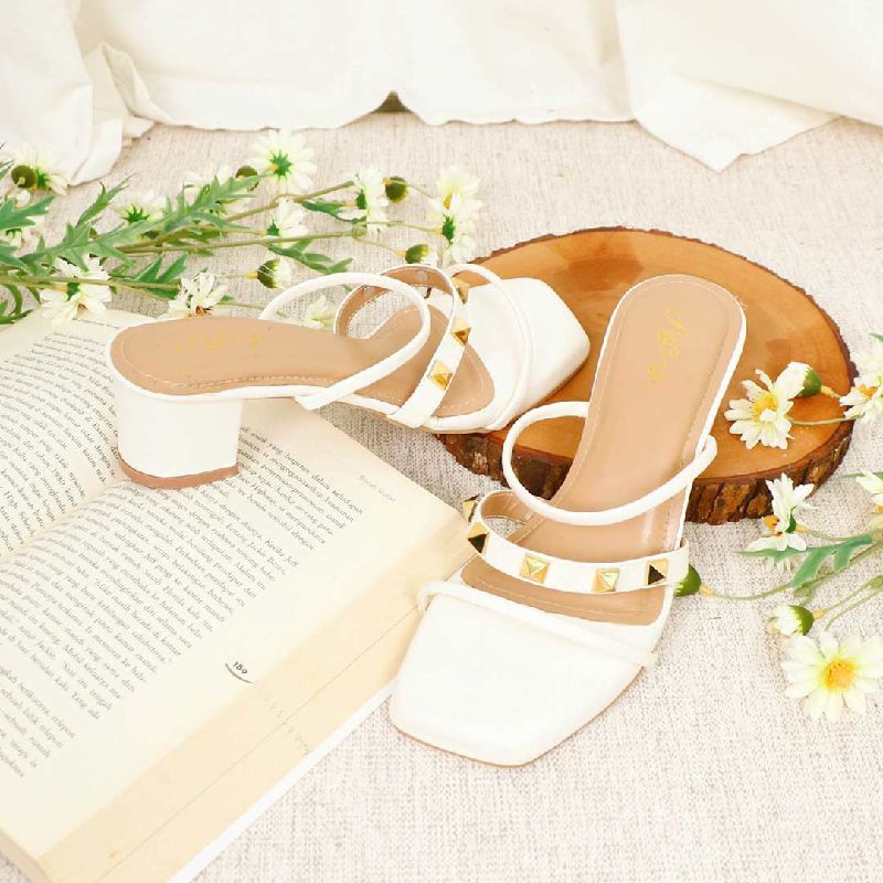 Sandal wanita heels pillow