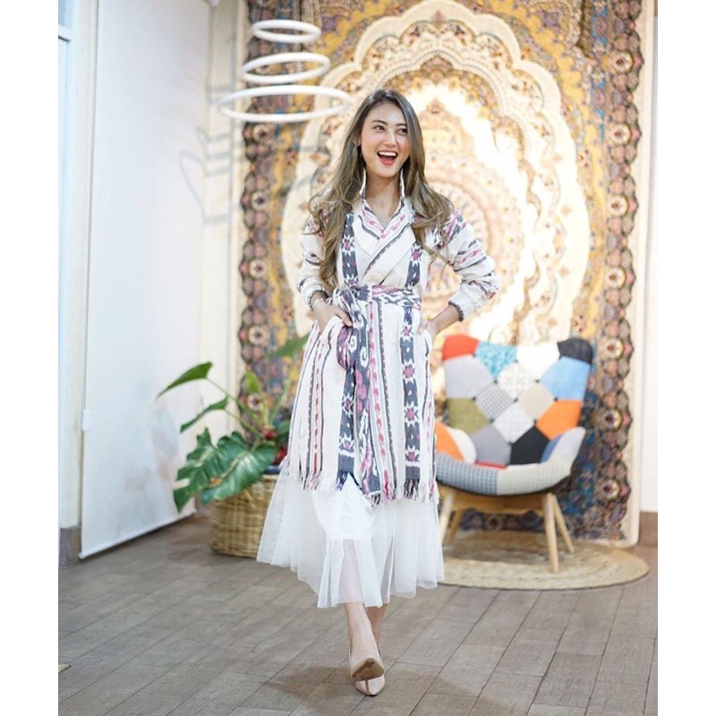 Juragan kain tenun dress