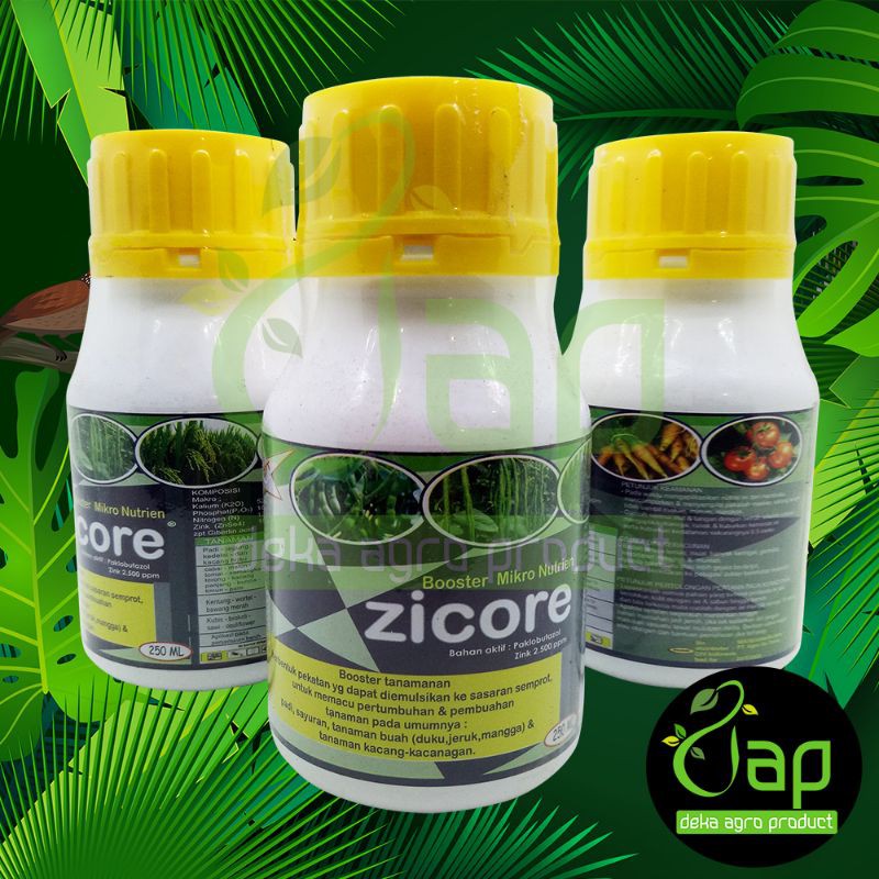 PUPUK BOSTER ZICORE 250ML padi dan sayuran