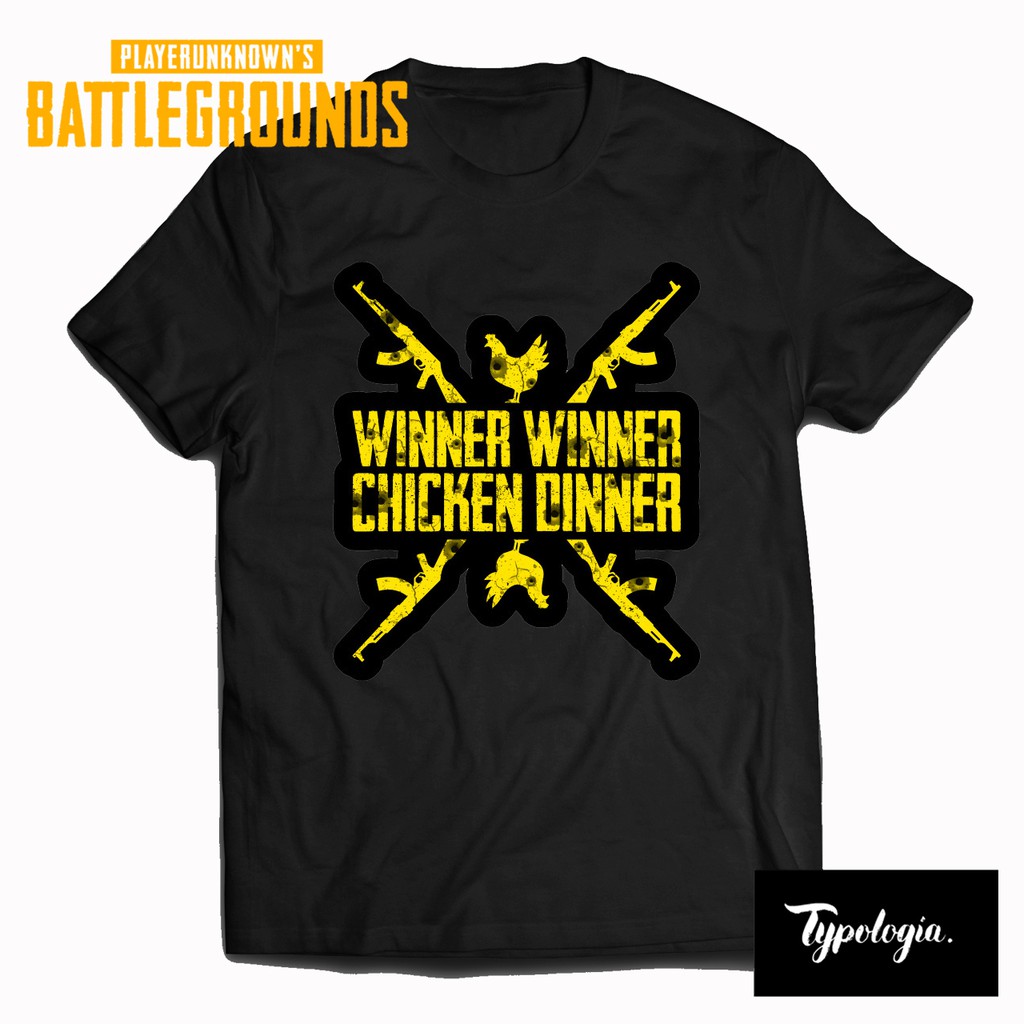 KAOS PUBG SILHOUETTE KAOS PREMIUM KAOS SABLON PLAYERUNKNOWN