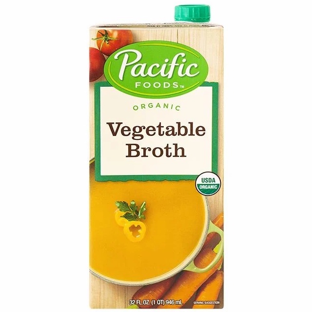

PACIFIC ORGANIC VEGETABLE BROTH 32 OZ