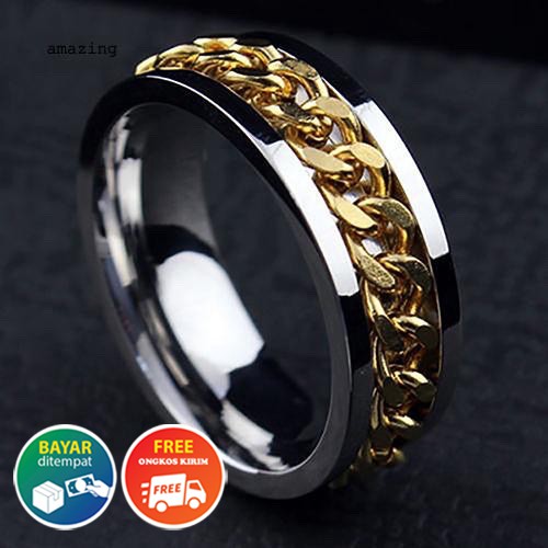 CINCIN PRIA COWOK KEREN TITANIUM