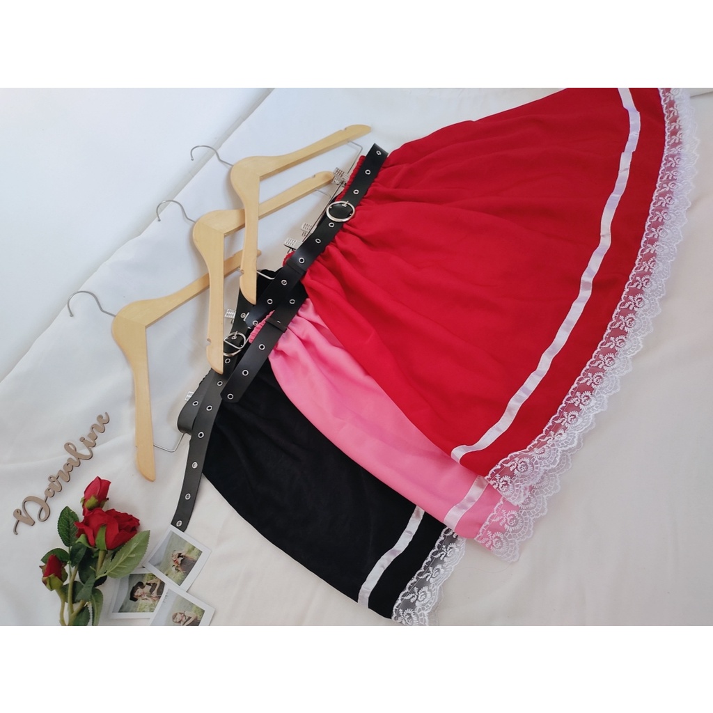 DARALINE LACE SKIRT BELT