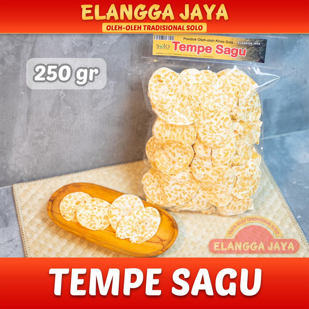 

Keripik Tempe Sagu 250 gr