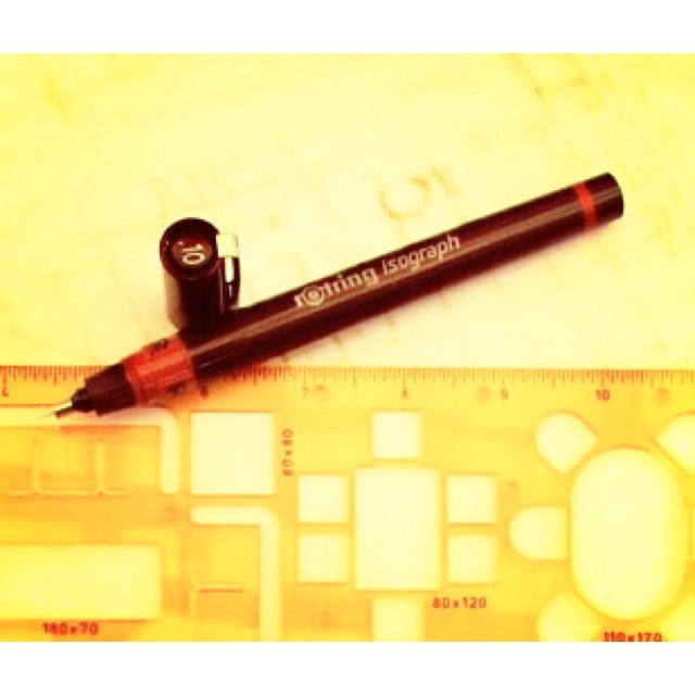 ROTRING Rapido Isograph Pen 0.1 mm