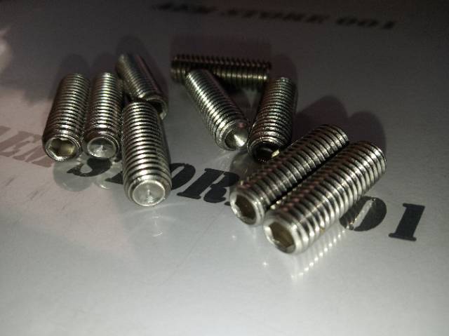 L tanam M8 x 25 (2.5cm) stainless 304