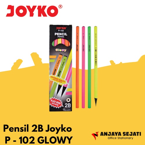 

Pensil 2B Joyko P - 102 Glowy | Pencil