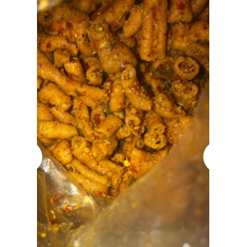 Kripik Usus Krispi 250gr Original/Pedes Asin/Pedas Daun Jeruk by BASRENG MEDOK-5