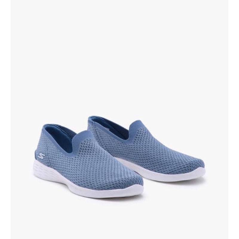 Skechers You Define Blue. Sepatu Wanita Original. 132047BLU