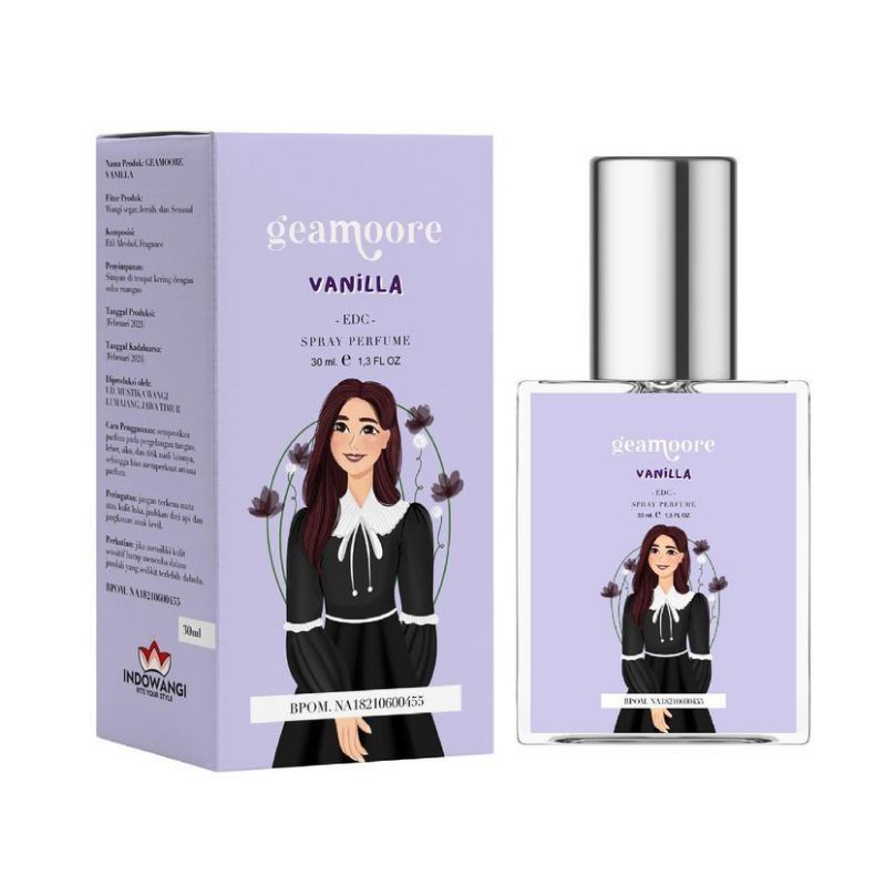 Geamoore Inspired Parfum 6ml & 30ml tahan lama balikpapan samarinda kaltim-Vanilla30ml