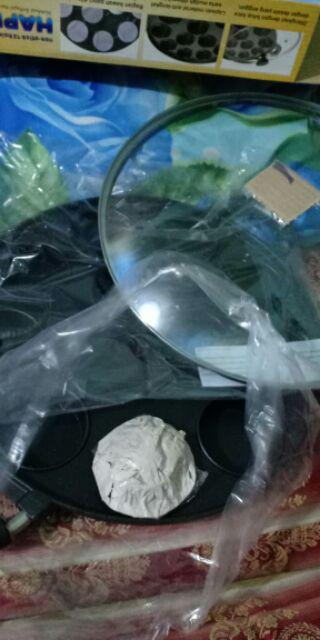 Cetakan Teplon Pembuat Kue Cubit 12 Lubang Variasi Snack Maker Teflon Motif