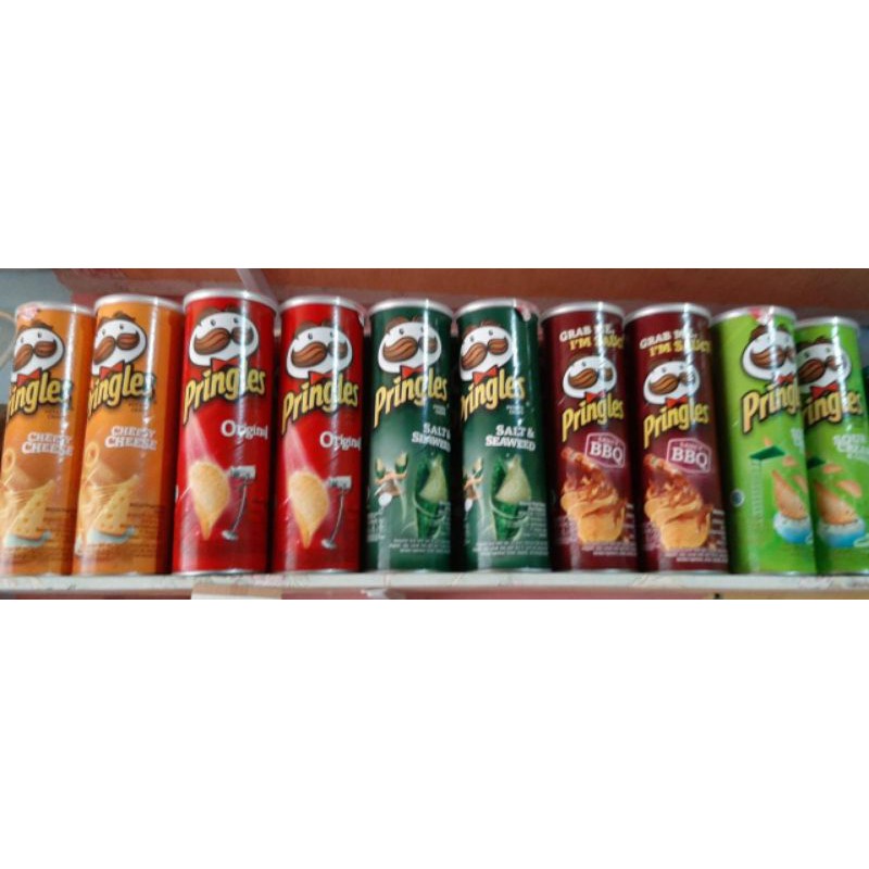 PRINGLES POTATO SALE 107gr UKURAN BESAR FREE BUBBLEWRAP / KERIPIK KENTANG PRINGLES