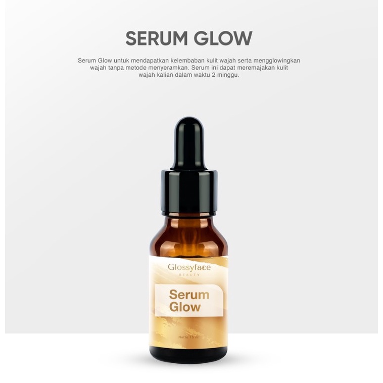 Serum Glowing Glossy Face Beauty