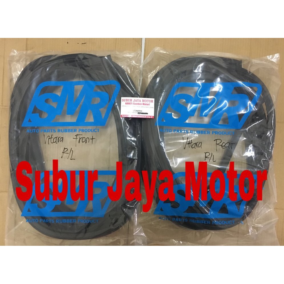 Karet Pintu Mobil - Suzuki Vitara / Sidekick / Escudo - Full Set 4 Pintu