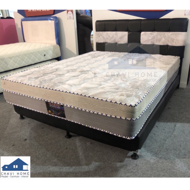 Set Springbed Olympic Kasur Divan Sandaran Lengkap Spring Bed Bergaransi Resmi Shopee Indonesia