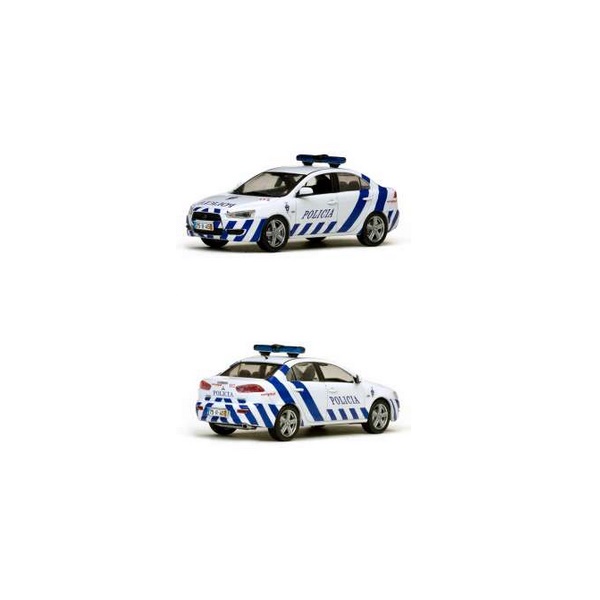 Vitesse 1/43 Mitsubishi Lancer Portugal Madeira islands police car 2010