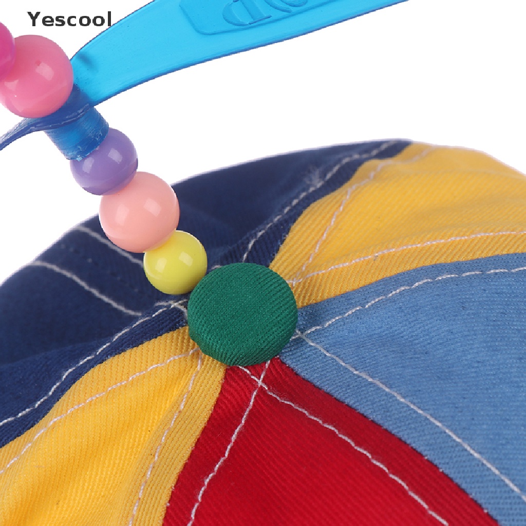 Yescool Topi Baseball Desain Patchwork Warna-Warni Untuk Anak / Dewasa