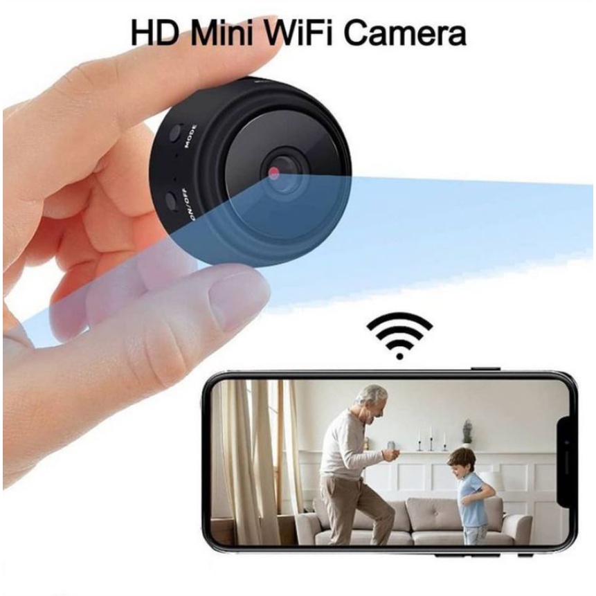 Spy Cam A9 Mini IP Camera Wifi Hd 1080P Micro Kamera Cctv Spy Camera Kamera pengintai