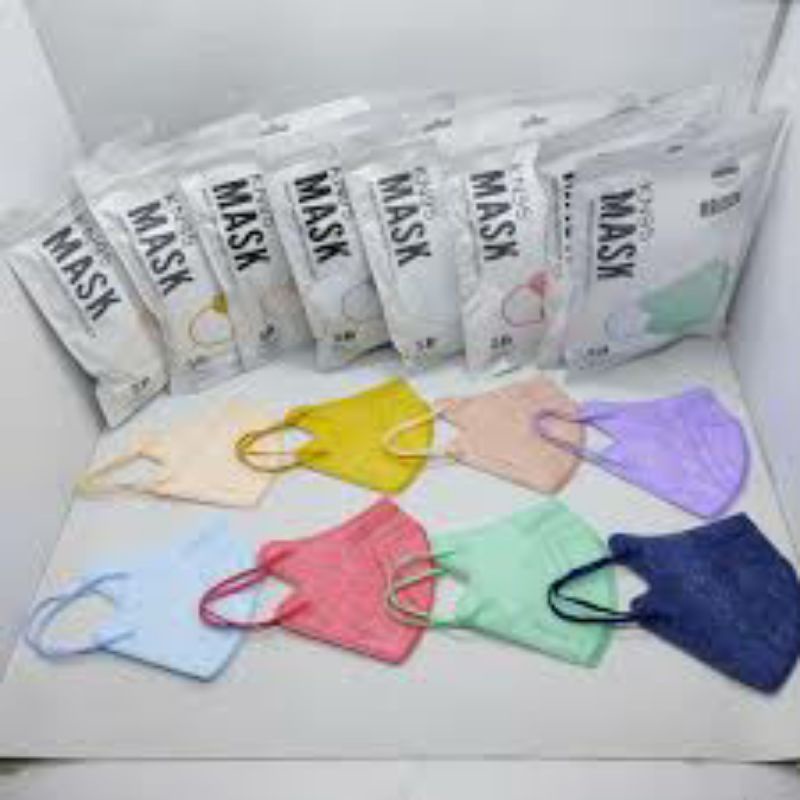MOUSON KN95 5D Masker 5Ply isi 10pcs Original Disposable Mask