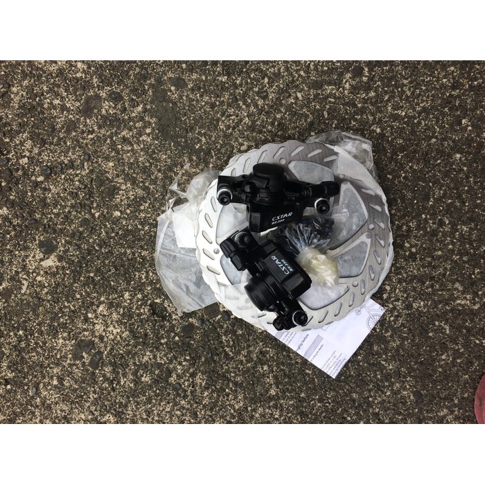 Rem Cakram Sepeda MTB Satu Set Depan Belakang