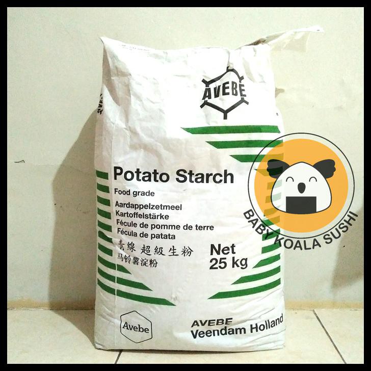 

rude potato starch 1 kg | tepung pati kentang | avebe import holland ygsw