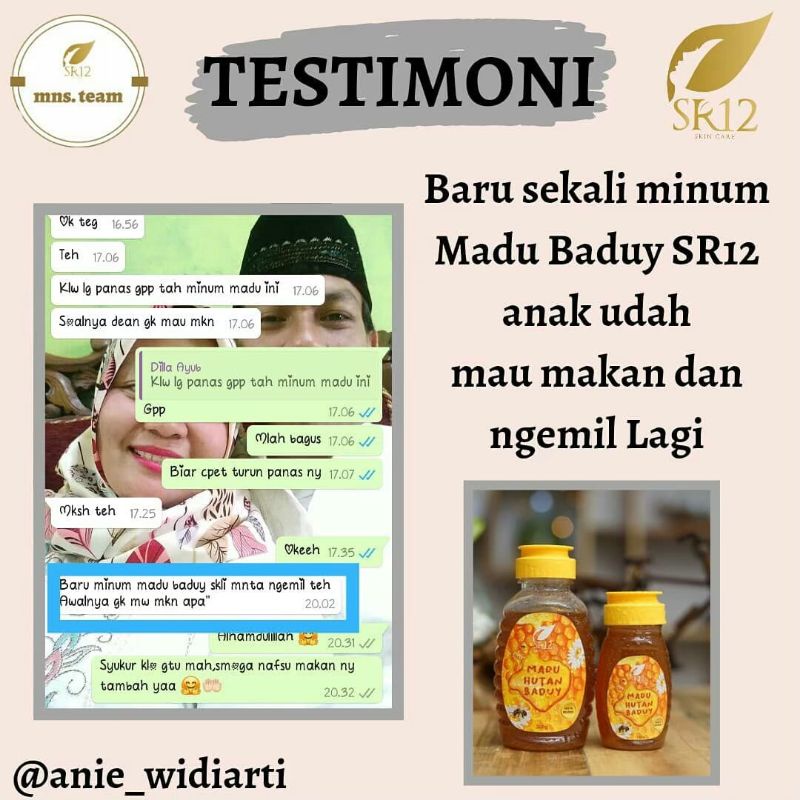 Madu Hutan Baduy/ Madu 100% Murni/ Madu Asli SR12/ Madu Hutan Asli Murni