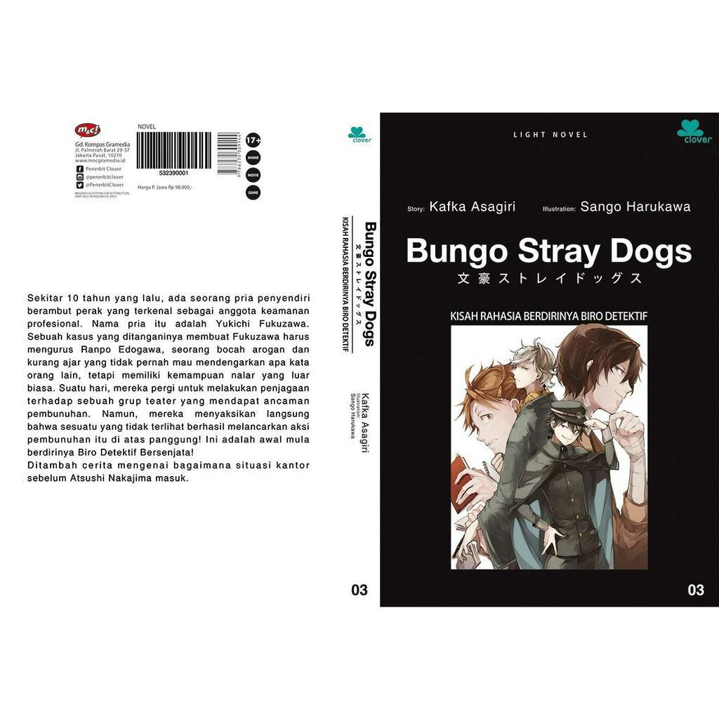 BUNGO STRAY DOGS 3 – KISAH RAHASIA BERDIRINYA BIRO DETEKTIF - Kafka Asagiri
