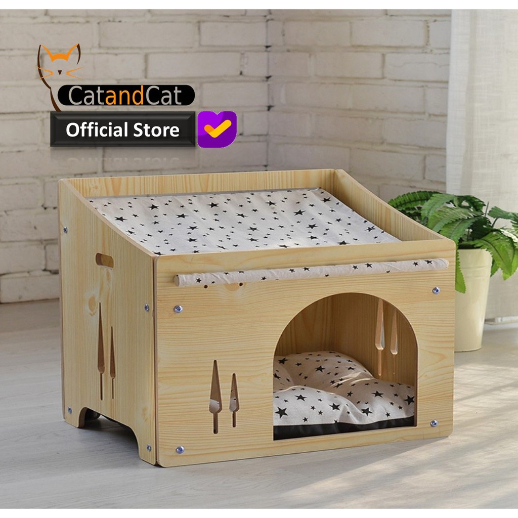  Cat  House Rumah  tidur kucing elegant minimalis warna 