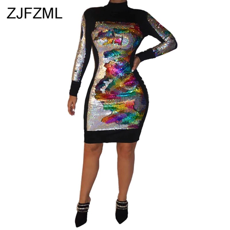 rainbow bandage dress