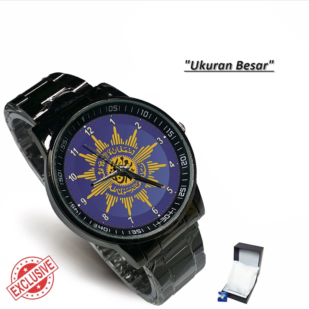 Jam Tangan Rantai Couple LOGO MUHAMMADIYAH - 1 (Mantul)