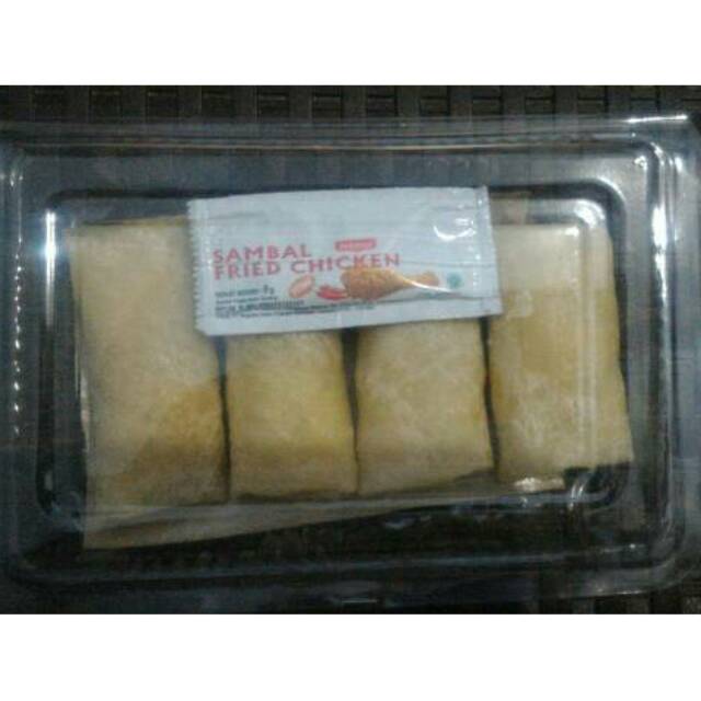 Lumpia basah 1porsi isi 4lumpia