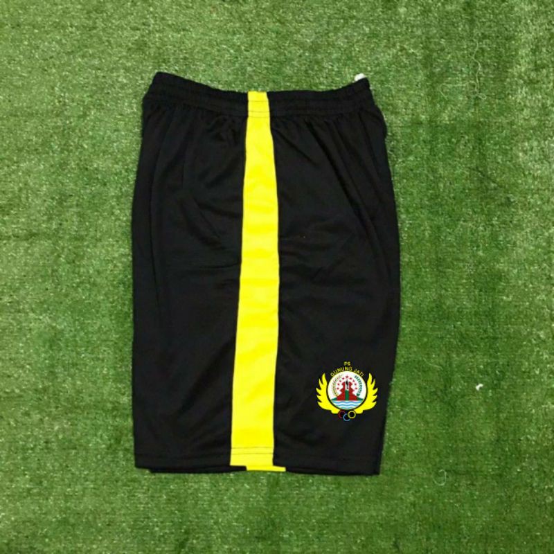 Celana Bola PSGJ Cirebon Away Hitam Liga 3 Jabar Terbaru 2021