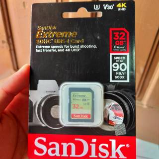 Sdcard memori kamera sandisk extreme 32gb ORI