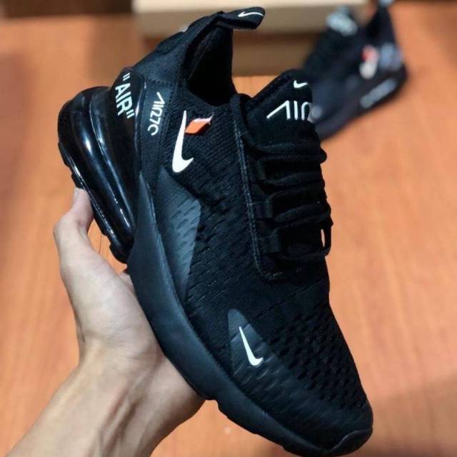 Nike Airmax 270 Triple Black x Offwhite