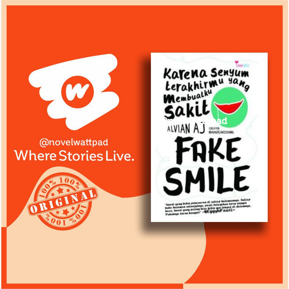 Lv Novel Fake Smile Shopee Indonesia