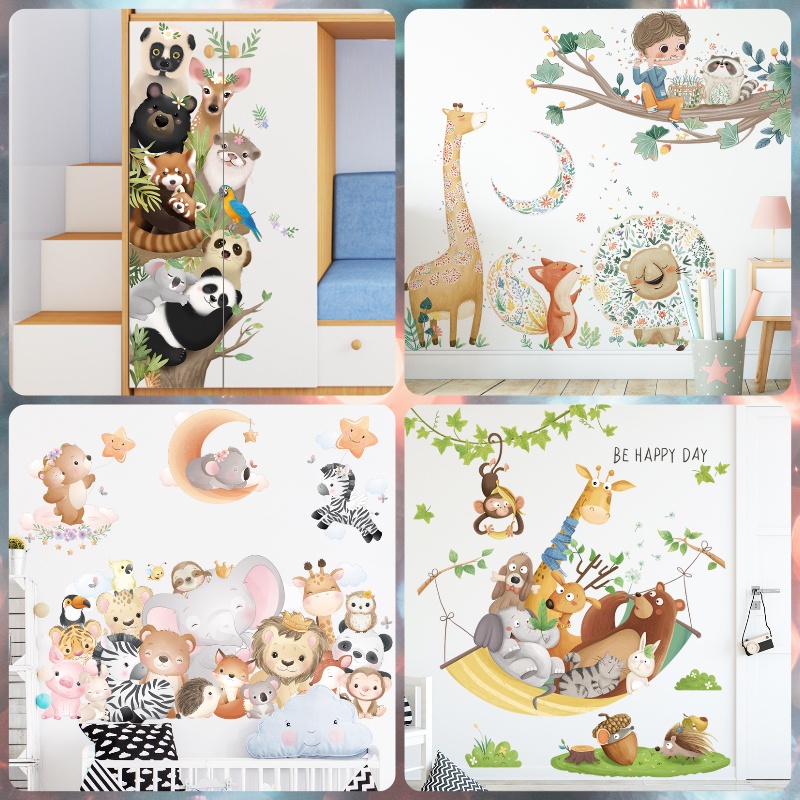 stiker kaca jendela wall decor aesthetic wall decor pajangan hiasan dinding lemari pakaian tv backdr