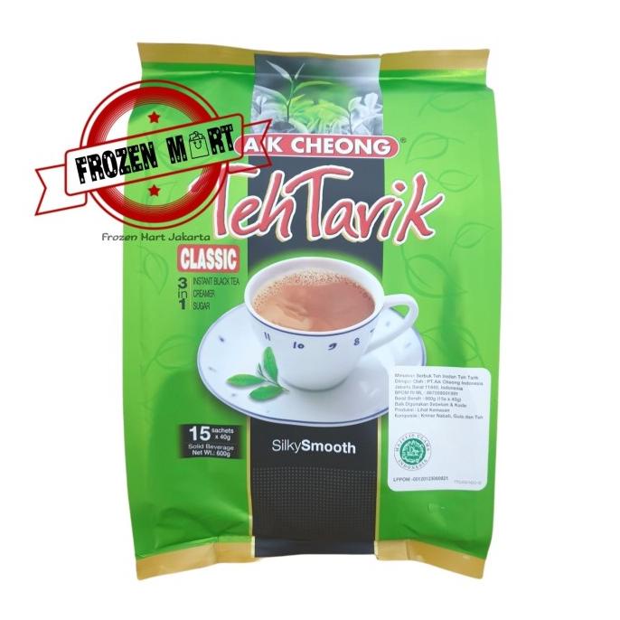

[ COD ] AIK CHEONG 3 In 1 Teh Tarik Classic Instant / Milk Tea 600 Gr HEMAT Kode 1112
