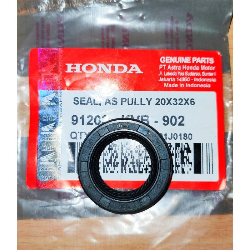 KARET Oil SIL SEAL AS PULLY HONDA BEAT VARIO SCOOPY SPACY PCX KARET SEAL As Puly KVB